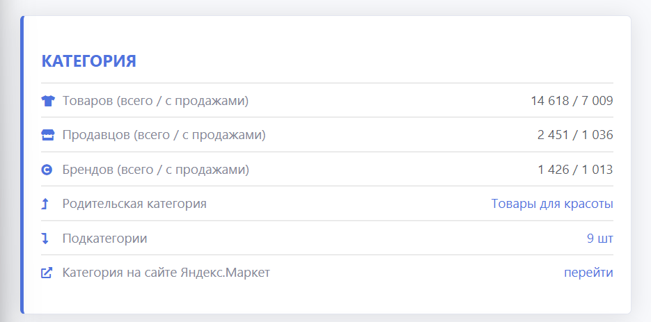 статистика